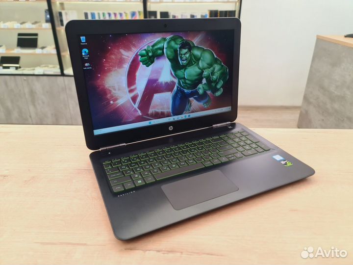 Игровой HP/Core i5-8300H/16gb/nvidiagtx1050/SSD512