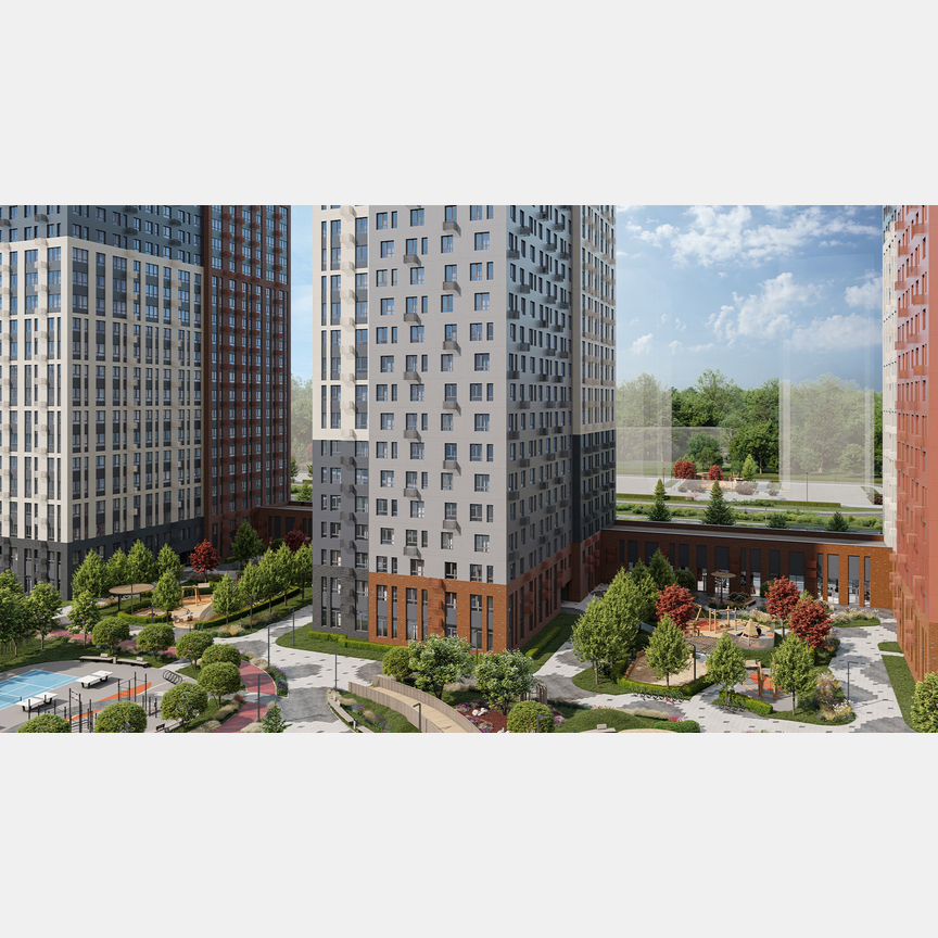 2-к. квартира, 64,1 м², 15/20 эт.