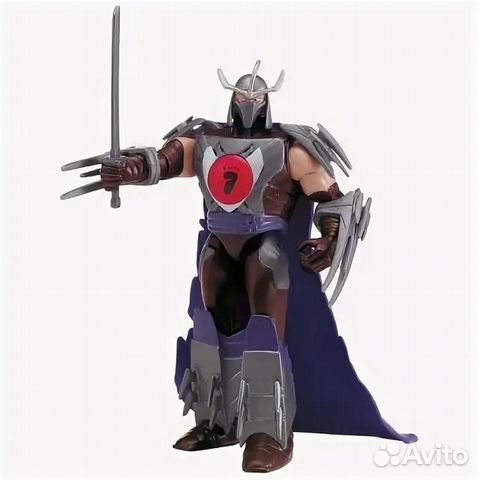 Шреддер Новый говорящий Шредер с оружием оригинал