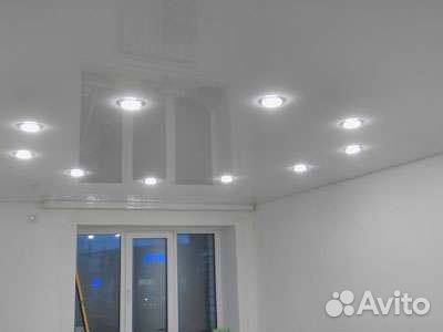 Установка натяжных потолков