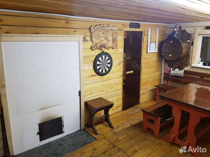 Русская баня на дровах 8км