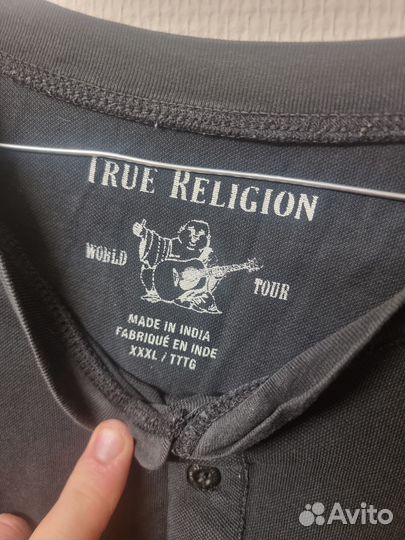 True religion футболка c рукавами хххl