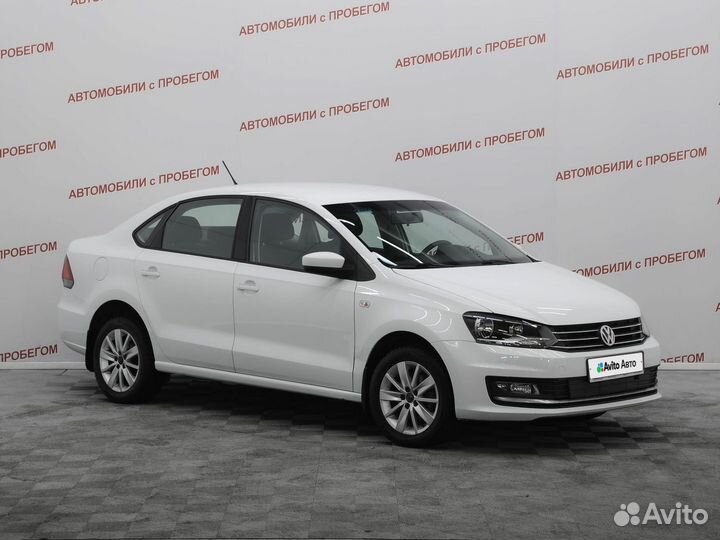 Volkswagen Polo 1.6 AT, 2017, 104 000 км