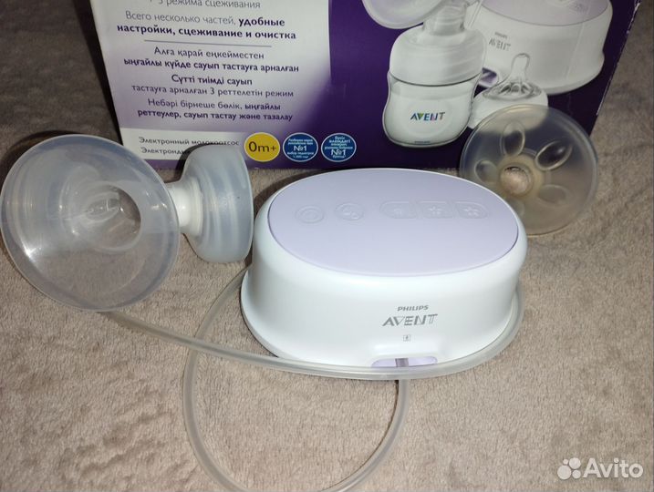 Молокоотсос avent электрический