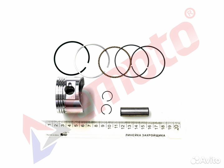 Поршневой комплект 4Т YX125, 153FMI/154FMI D54 р14