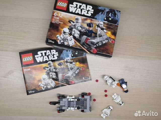 Lego Star Wars 75166 Спидер Первого ордена