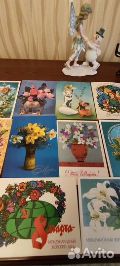 Открытки СССР чистые