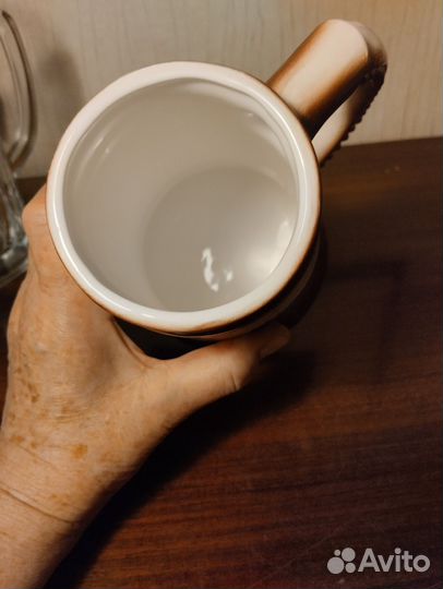 Кружка пивная керамическая Прага