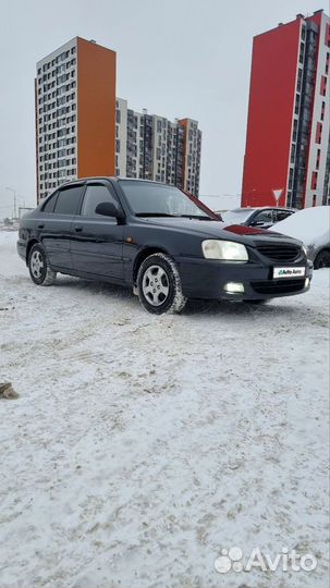 Hyundai Accent 1.5 МТ, 2007, 213 000 км