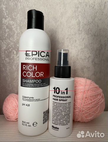 Шампунь и спрей для волос, Epica, Likato объявление продам