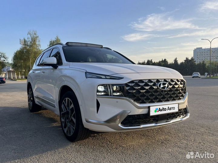 Hyundai Santa Fe 2.2 AMT, 2020, 49 000 км