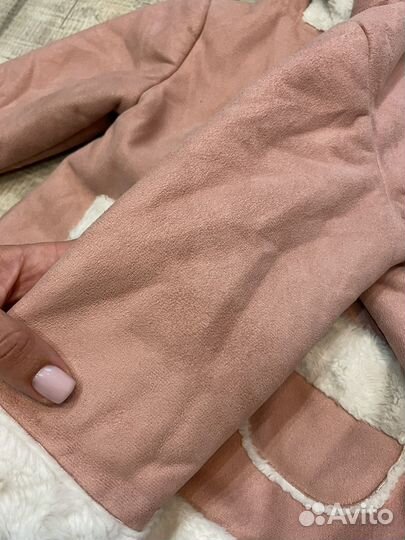 Дубленка куртка шуба для девочки