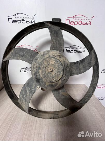 Вентилятор радиатора охлаждения Skoda Fabia 2