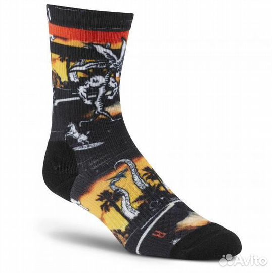 Reebok crossfit женские носки с принтом 37