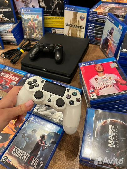 Sony PS4 slim + 400 игр