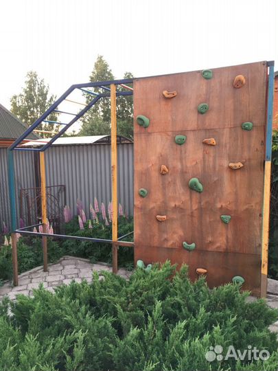 Скалолазка-рукоход для дачи/улицы 2,5м спорткомпле