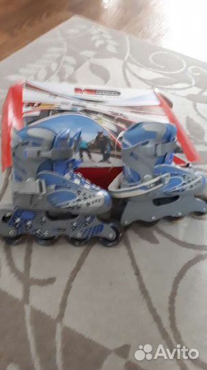 Детские раздвижные роликовые коньки