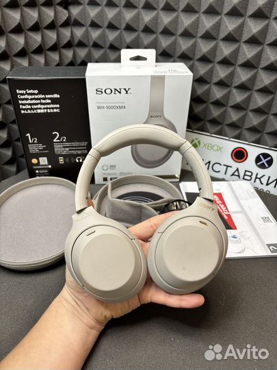 Наушники sony wh 1000xm4 silver