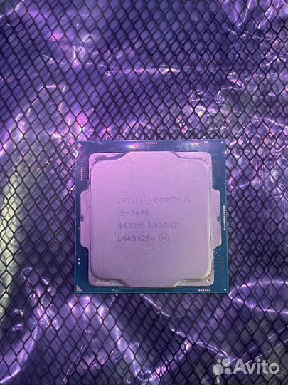 Процессор Intel core i5 7400