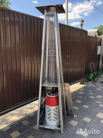 Новый Уличный Газовый Обогреватель (Нержавейка)