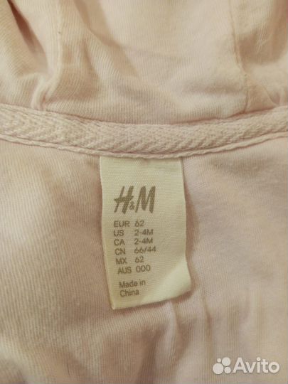 Толстовка на малышку H&M