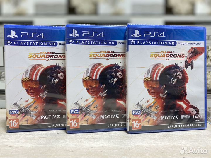 Star Wars Squadrons (Новый Диск) Sony PS4 / psvr