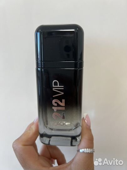 Carolina herrera 212 vip black 97 ml оригинал