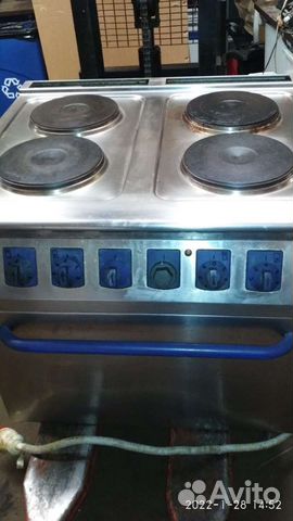 Плита электрическая electrolux