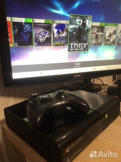Xbox 360 e прошитый с играми 250Гб
