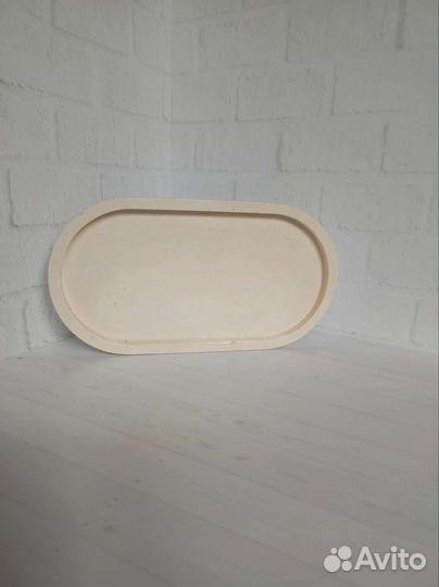 Поднос из гипса