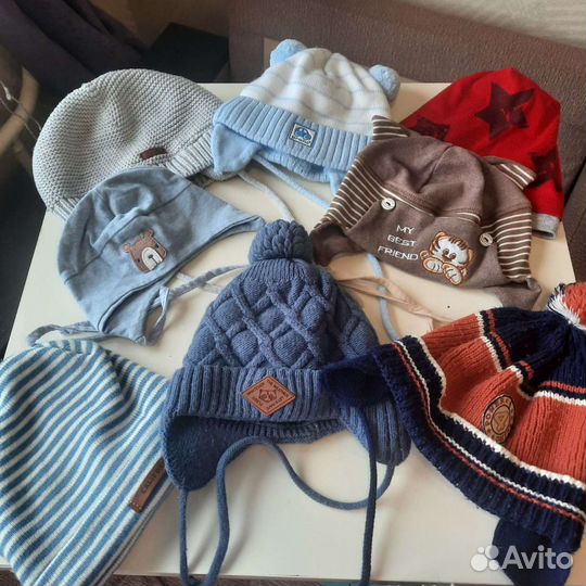 Шапочки детские зима/осень/весна