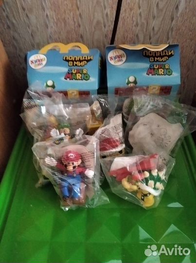 Новые Super Mario McDonalds 16 шт