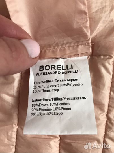 Пальто borelli 9-11 лет пух