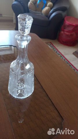 Графин хрустальный чехословакия