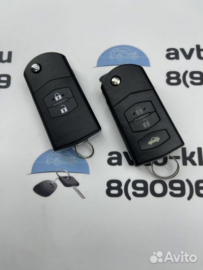 Ключ Мазда 2, 3, 5, 6 (ключ Mazda 2, 3, 5, 6)