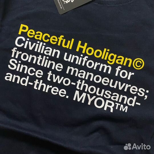 Футболка Peaceful Hooligan