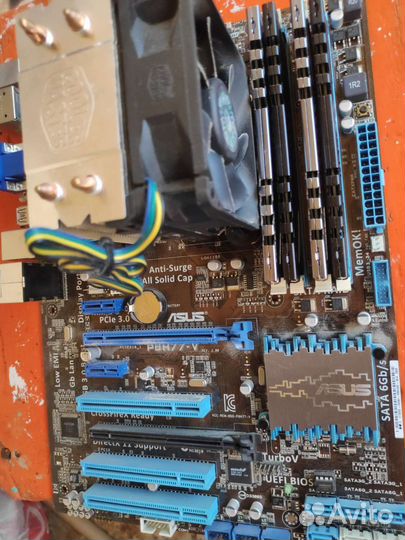 Материнская плата с процессором i7 3770