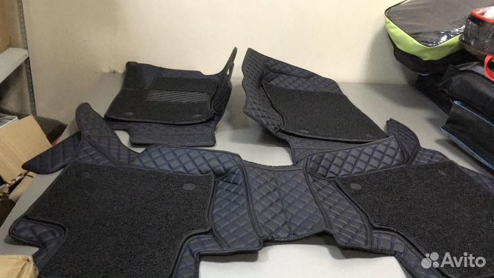 3D Коврики Mercedes Maybach из Экокожи