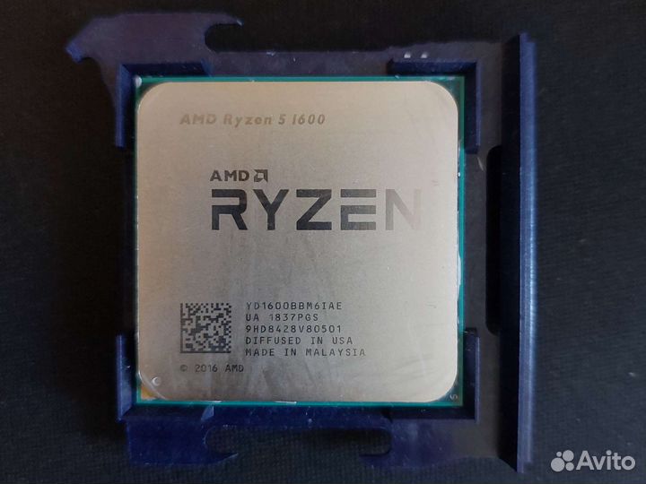 Процессор AMD Ryzen 5 1600