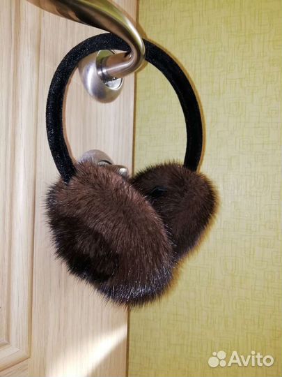 Наушники из меха норки