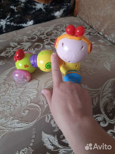 Червячок игрушка