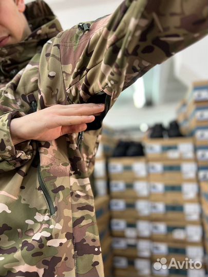Военная форма софтшелл мультикам L
