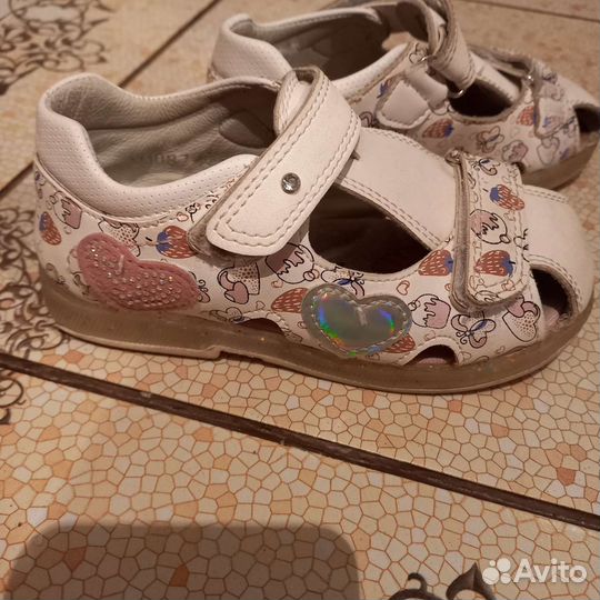 Босоножки для девочки 27 размер