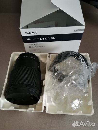 Sigma AF 16mm f/1.4 DC DN Micro 4/3