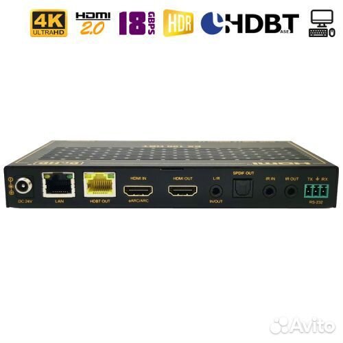 Hdmi 2.0 удлинитель по UTP с hdbaset/Dr.HD EX100