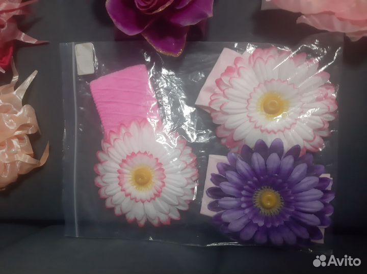 Повязки с цветочками