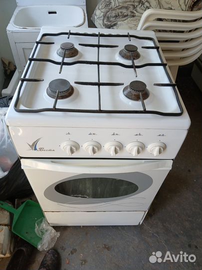 Газовая плита 4х конфорочная бу