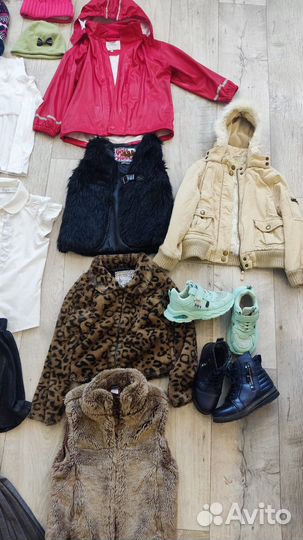 Пакет вещей для девочки 122 128