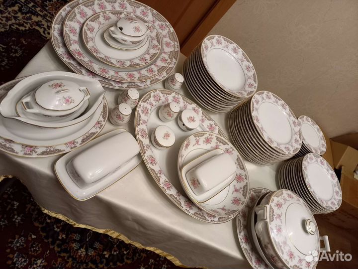 Столовый сервиз на 12 персон новый sone 5362