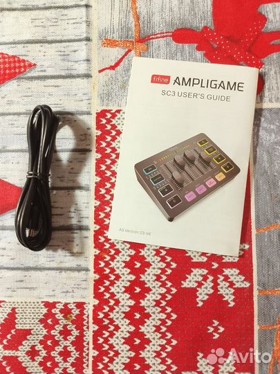 Микшер fifine sc3